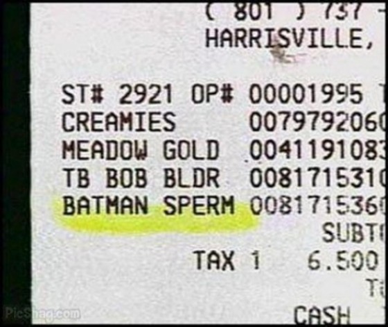 batman sperm :D